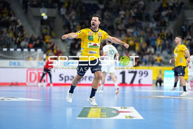 Szene mit Dani Baijens (77; Rhein Neckar Löwen)