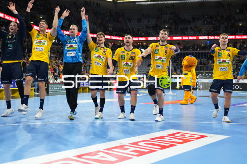 Jubel bei Rhein Neckar Löwen