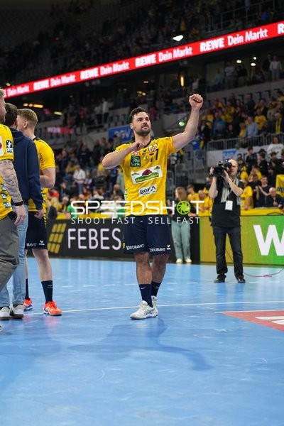 Szene mit Robert Timmermeister (7; Rhein Neckar Löwen)