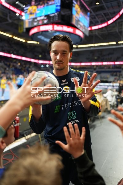 Szene mit Robert Timmermeister (7; Rhein Neckar Löwen)