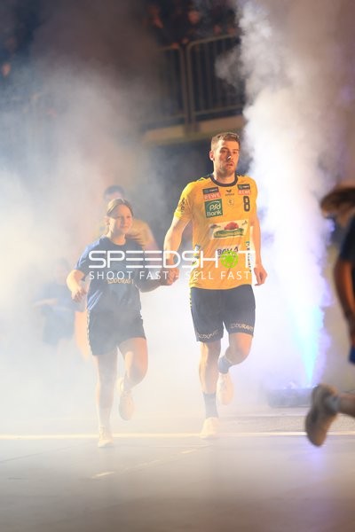 Handball | DAIKIN HBL | Einlauf von 8; Rhein Neckar Löwen