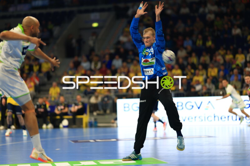 Handball | DAIKIN HBL | David Späth (29; Rhein Neckar Löwen) in Aktion