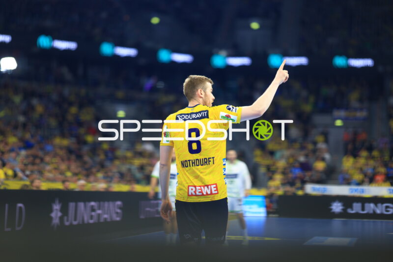 Szene mit Tim Nothdurft (28; Rhein Neckar Löwen)