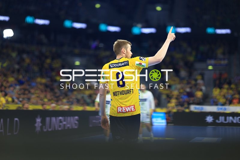 Szene mit Tim Nothdurft (28; Rhein Neckar Löwen)