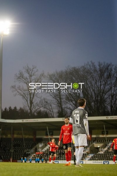 Spieler auf dem Feld