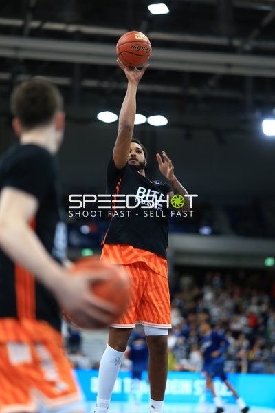 Spielaktion mit Nelson Weidemann (0; Ratiopharm Ulm)