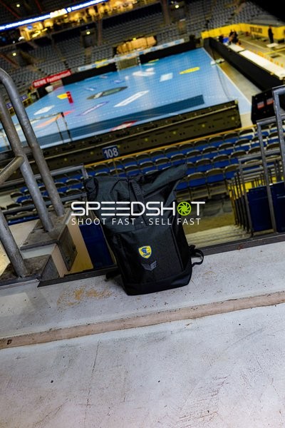 Leere Handball-Arena