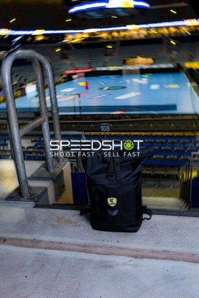 Leere Handball-Arena