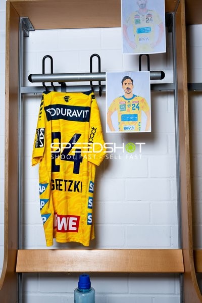 Szene mit Patrick Groetzki (24; Rhein Neckar Löwen)