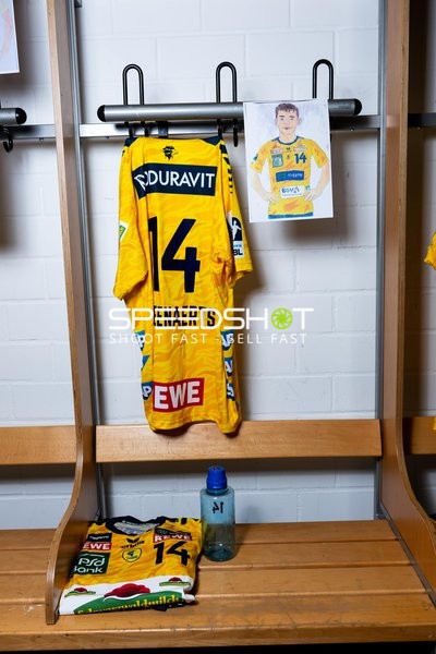 Szene mit Gino Steenaerts (14; Rhein Neckar Löwen)