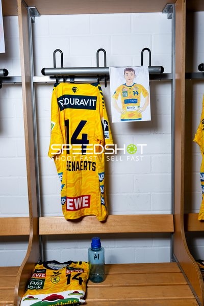 Szene mit Gino Steenaerts (14; Rhein Neckar Löwen)