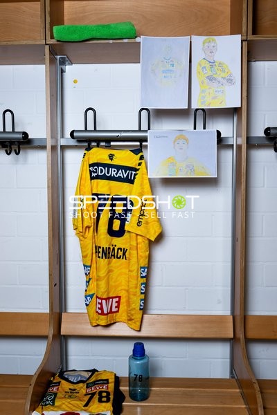 Szene mit Edwin Aspenbäck (78; Rhein Neckar Löwen)