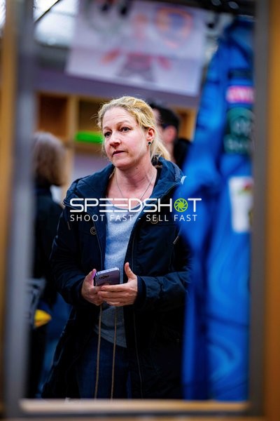 Trainer-Szene in der SAP Arena