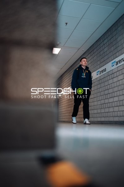 Szene mit Florian Schulz (998; Rhein Neckar Löwen)