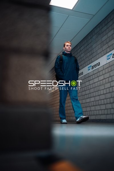 Mathias Larson (4; Rhein Neckar Löwen) im Gang