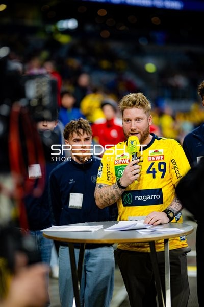 Szene mit Kevin Gerwin (49; Rhein Neckar Löwen)