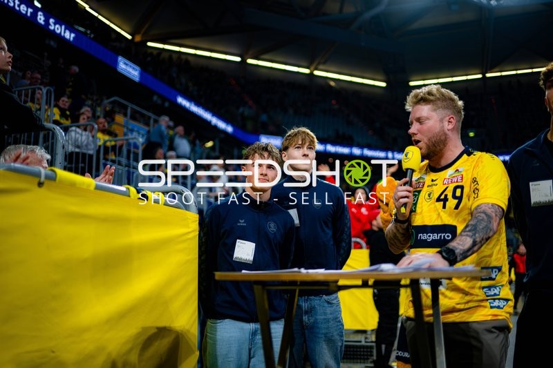 Szene mit Kevin Gerwin (49; Rhein Neckar Löwen)