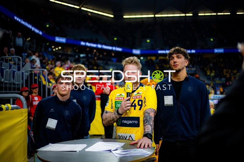 Szene mit Kevin Gerwin (49; Rhein Neckar Löwen)