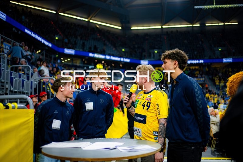 Szene mit Kevin Gerwin (49; Rhein Neckar Löwen)