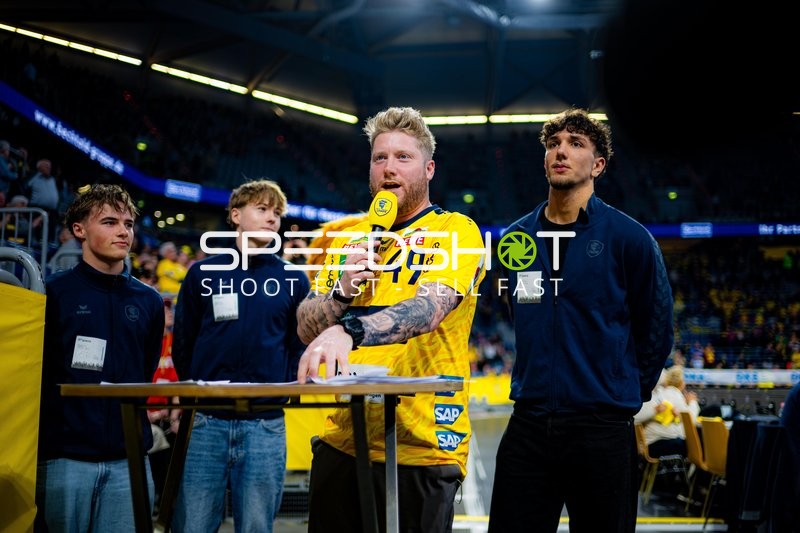 Szene mit Kevin Gerwin (49; Rhein Neckar Löwen)