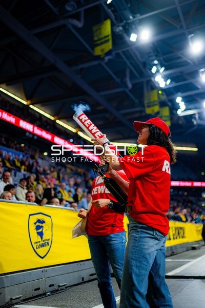 Fans feiern in SAP Arena
