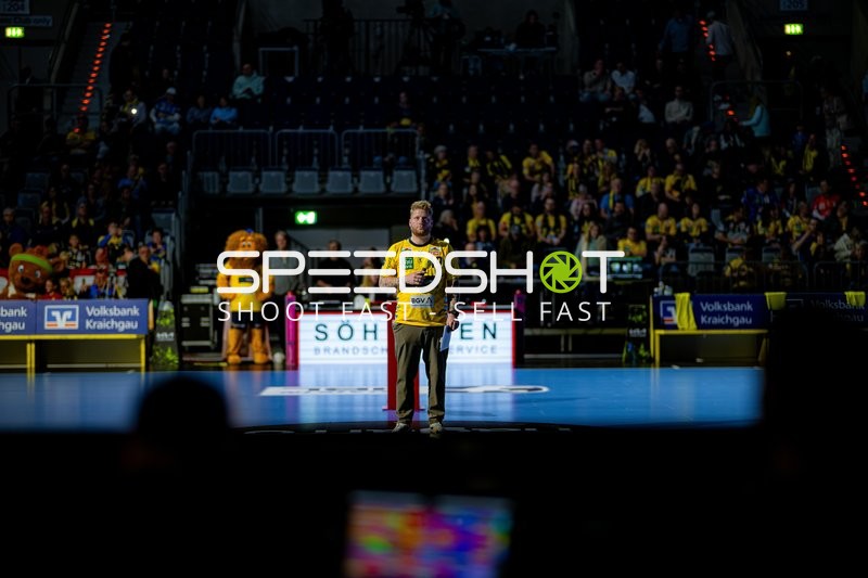 Szene mit Kevin Gerwin (49; Rhein Neckar Löwen)