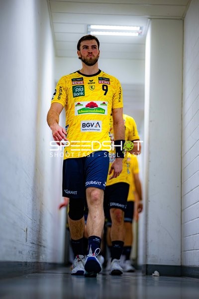 Szene mit Steven Plucnar Jacobsen (9; Rhein Neckar Löwen)