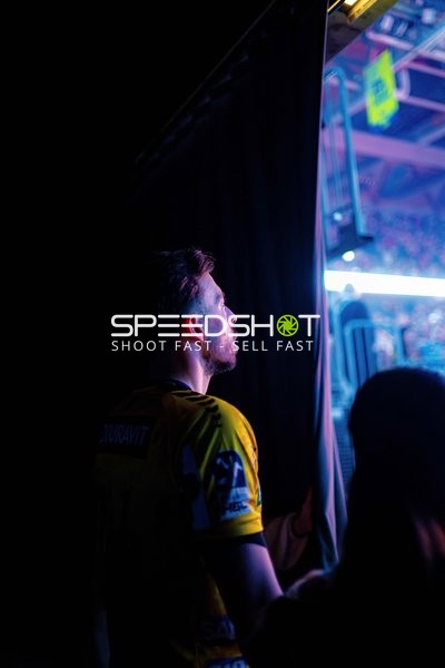 Spieler von Rhein Neckar Löwen in Vorbereitung