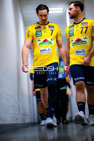 Szene mit Robert Timmermeister (7; Rhein Neckar Löwen)