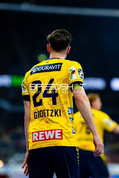 Patrick Groetzki (24; Rhein Neckar Löwen) in Aktion