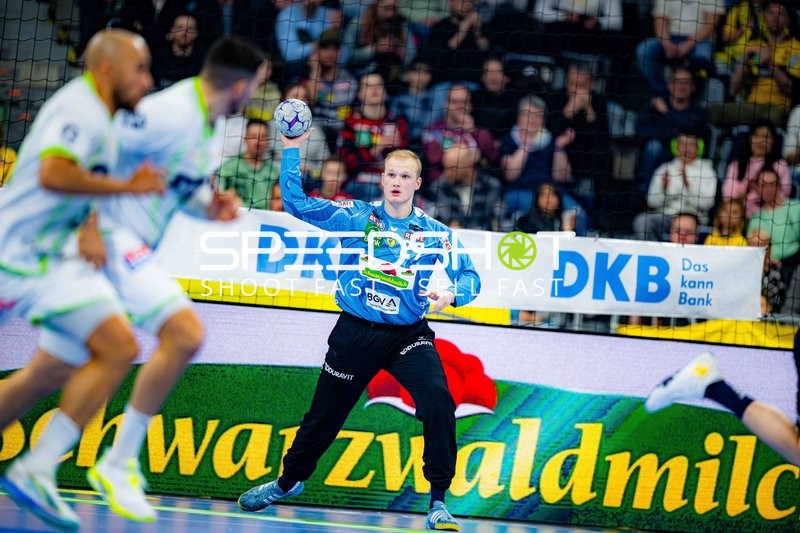 Szene mit David Späth (29; Rhein Neckar Löwen)