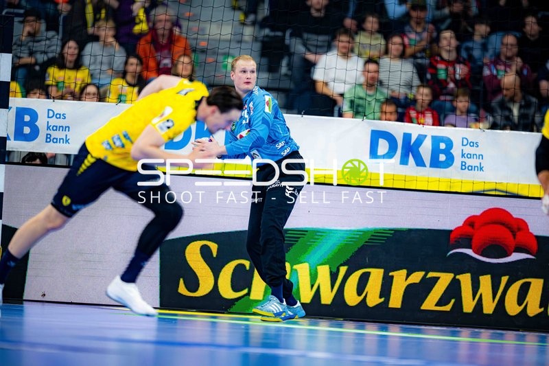 Szene mit David Späth (29; Rhein Neckar Löwen)