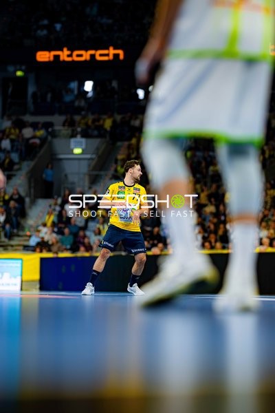 Szene mit Dani Baijens (77; Rhein Neckar Löwen)