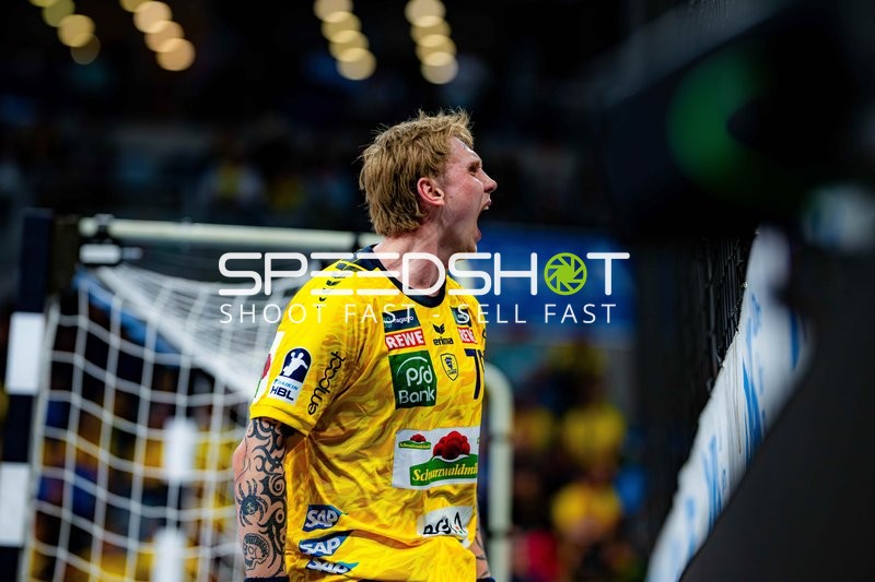 Szene mit Tim Nothdurft (28; Rhein Neckar Löwen)