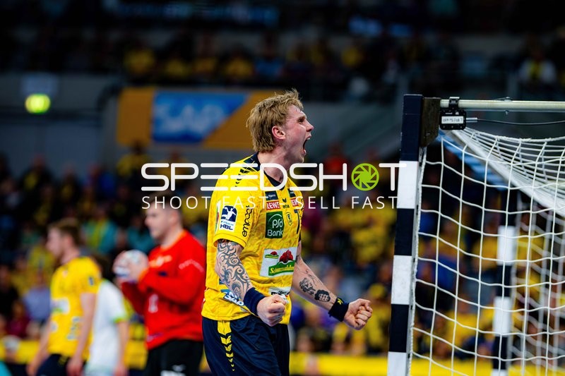 Jubel von Tim Nothdurft (28; Rhein Neckar Löwen)