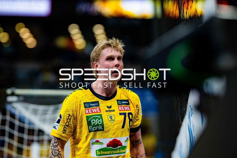 Edwin Aspenbäck (78; Rhein Neckar Löwen) in Aktion