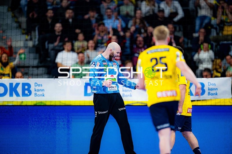 Szene mit Tim Nothdurft (28; Rhein Neckar Löwen)