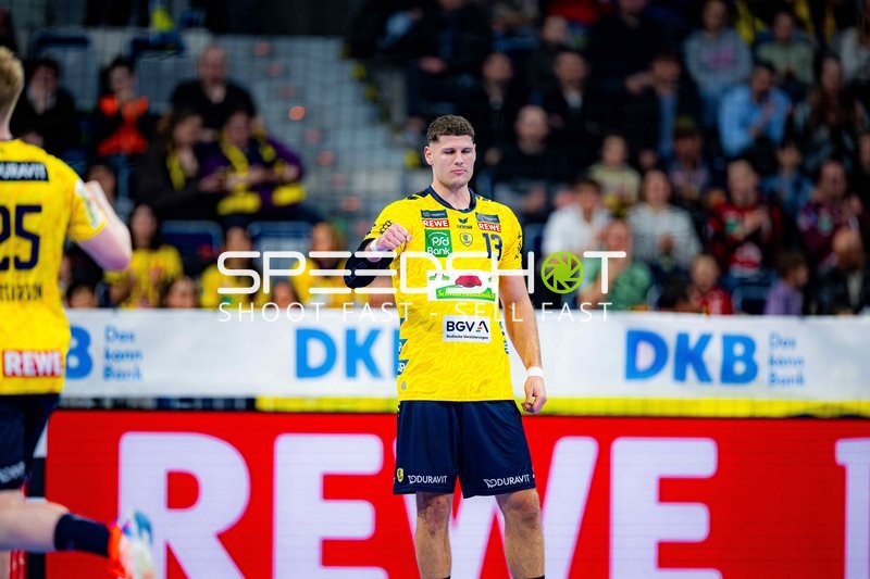 Szene mit Sebastian Heymann (13; Rhein Neckar Löwen)