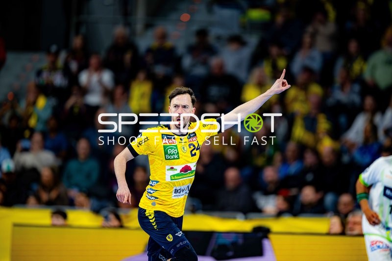 Patrick Groetzki (24; Rhein Neckar Löwen) in Aktion