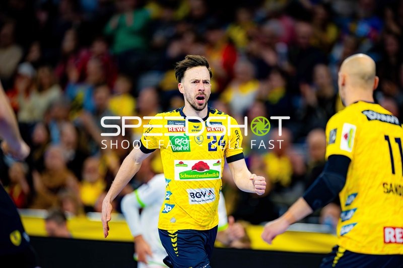 Patrick Groetzki (24; Rhein Neckar Löwen) in Aktion