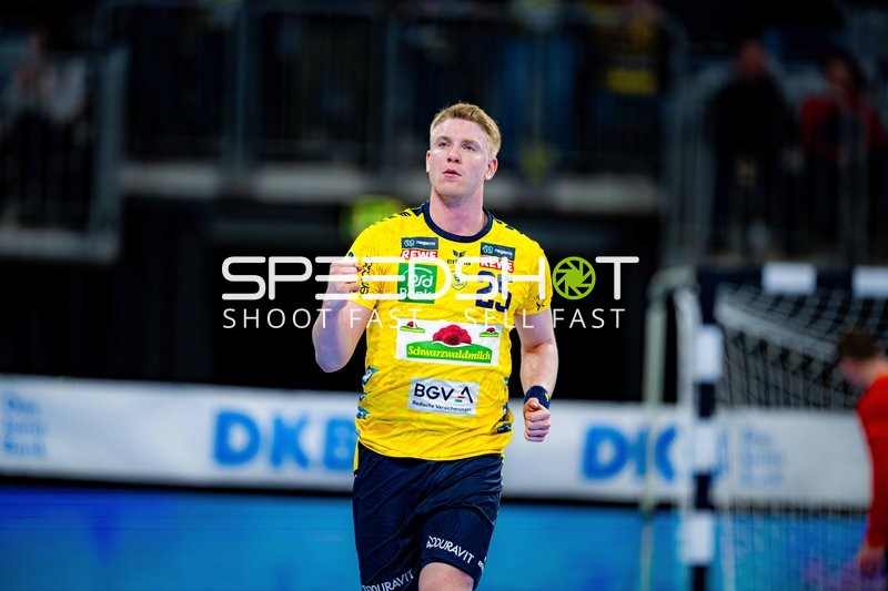 Haukur Thrastarson (25; Rhein Neckar Löwen) in Aktion