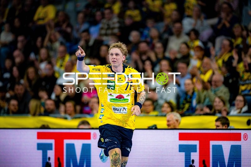 Edwin Aspenbäck (78; Rhein Neckar Löwen) in Aktion