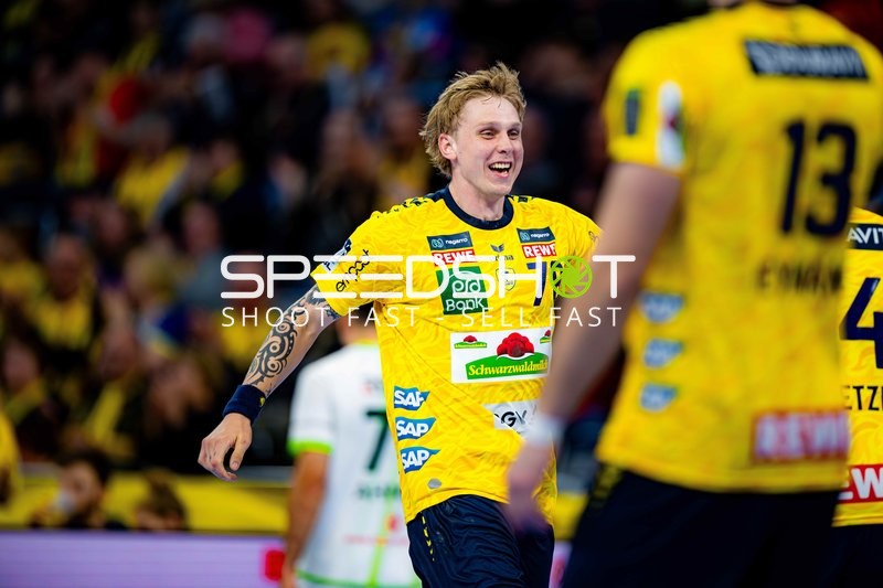 Szene mit Edwin Aspenbäck (78; Rhein Neckar Löwen)