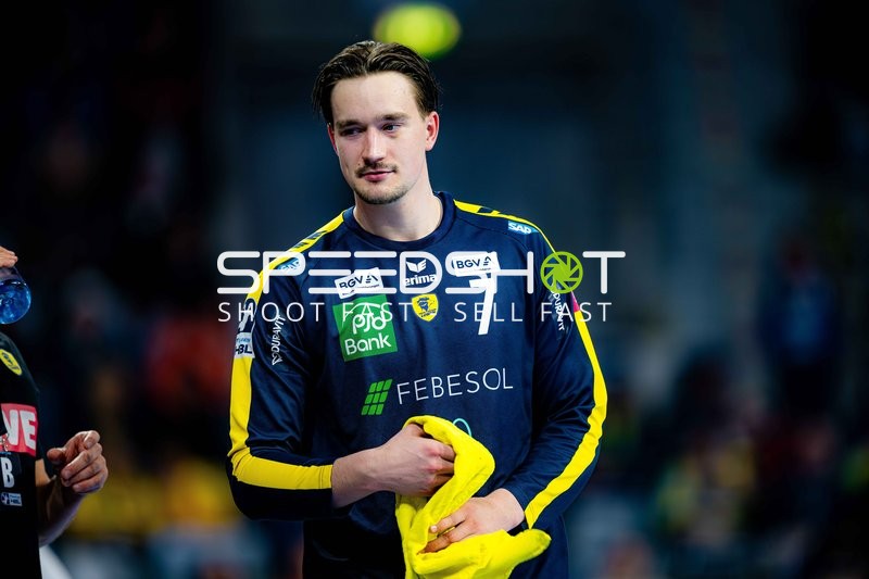 Szene mit Robert Timmermeister (7; Rhein Neckar Löwen)