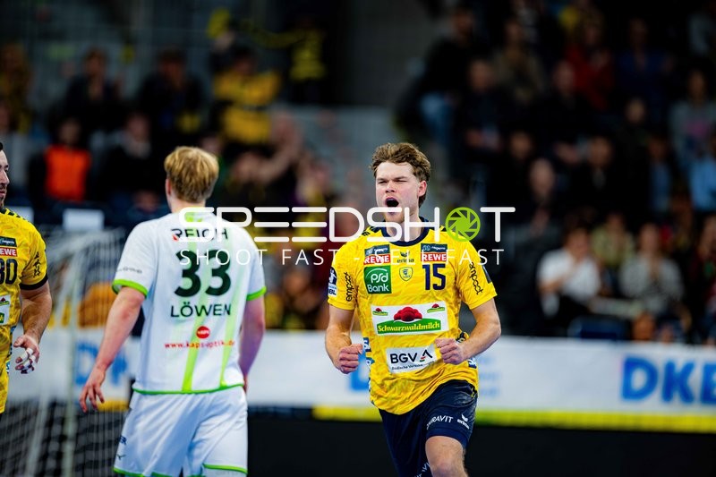 Szene mit David More (15; Rhein Neckar Löwen)