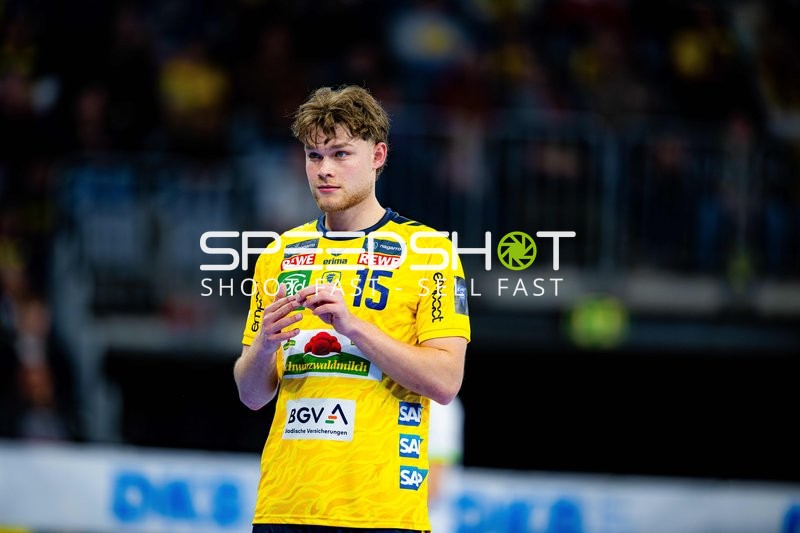 Szene mit David More (15; Rhein Neckar Löwen)