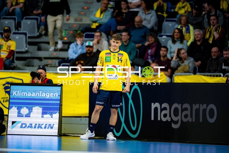 Gino Steenaerts (14; Rhein Neckar Löwen) in Aktion