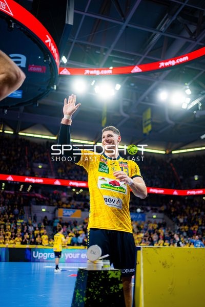 Szene mit Sebastian Heymann (13; Rhein Neckar Löwen)