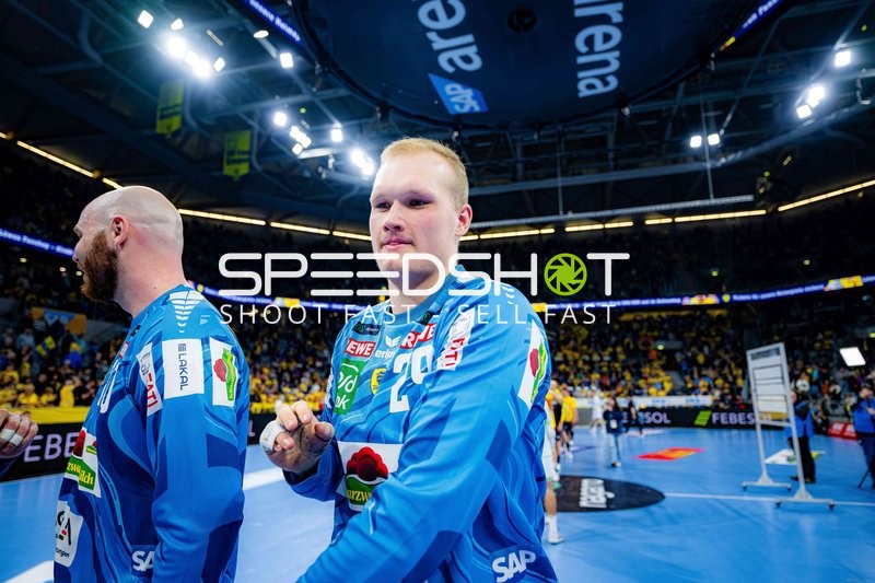 Szene mit David Späth (29; Rhein Neckar Löwen)