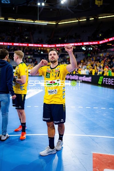 Szene mit Dani Baijens (77; Rhein Neckar Löwen)